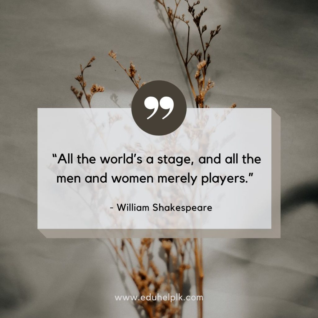 William Shakespeare Quotes