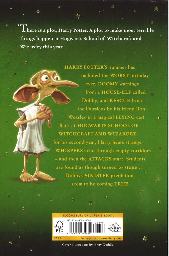 Harry Potter and the Chamber of Secrets: Book Summary 