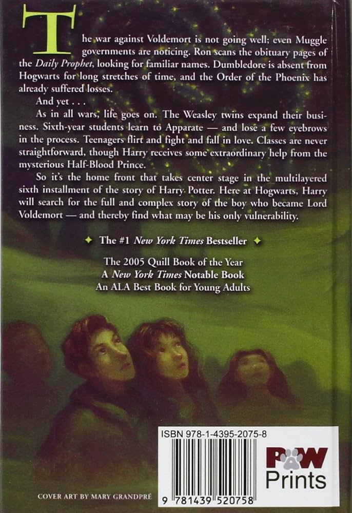 Harry Potter and the Half-Blood Prince: Book Summary